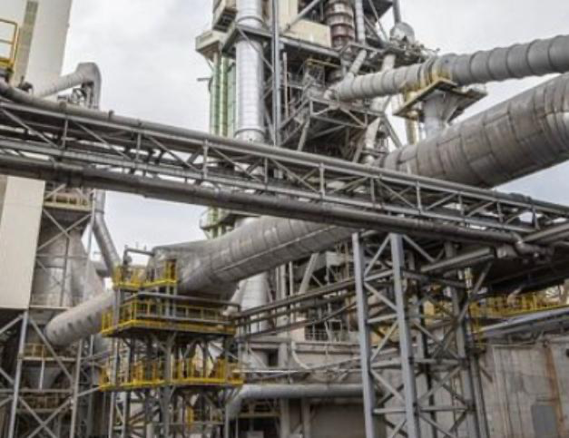 Metāla galeriju konstrukciju ražošana un montāža Cemex rūpnīcā Brocēnos