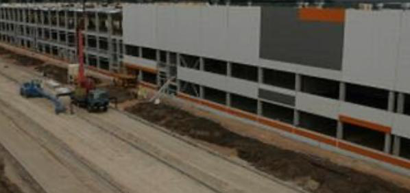 Metāla konstrukciju ražošana loģistikas centram Dominante Park